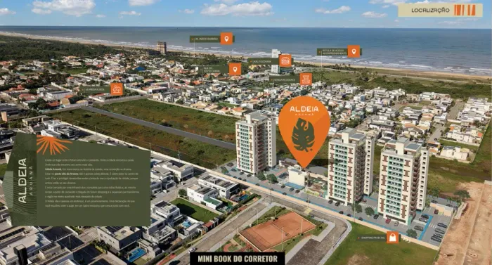 Aldeia Aruanã - Apartamentos com opções Vista Mar