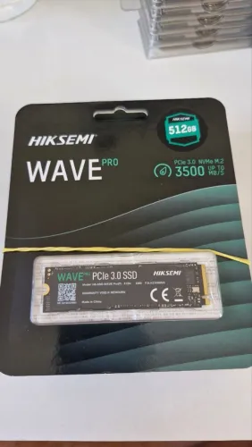 SSD NVMe M.2 512GB Hiksemi Wave Pro 3520MB Novo Lacrado 1 ano de Garantia!!!