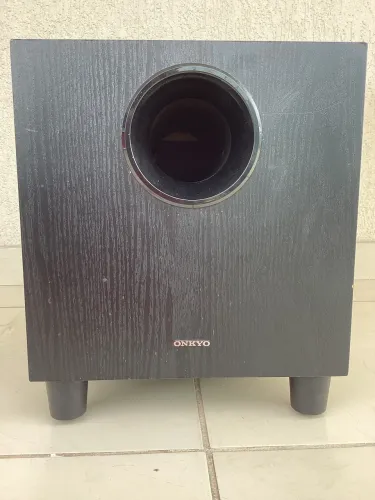 Caixa passiva subwoofer onkyo seminova