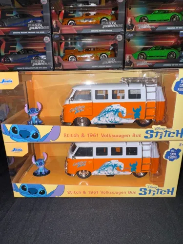 Miniatura Stitch Volkswagen Kombi Jada Toys
