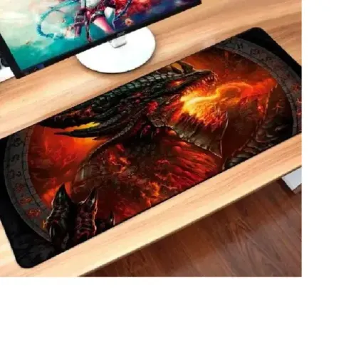 MOUSE PAD GAMER EXTRA GRANDE 800X300 DRAGÃO Atendimento 24horas no whatsapp