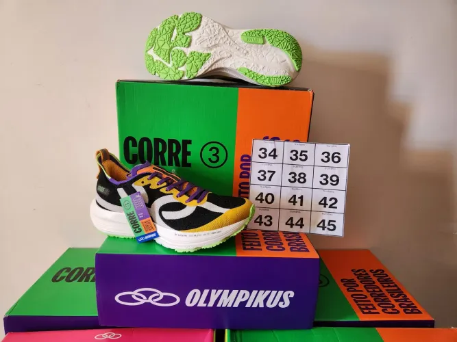 Tênis Olympikus Corre 3 - Preto 38