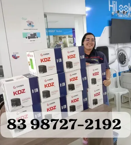 Motor para portão Garen KDZ Speed 400 kg com instalação inclusa