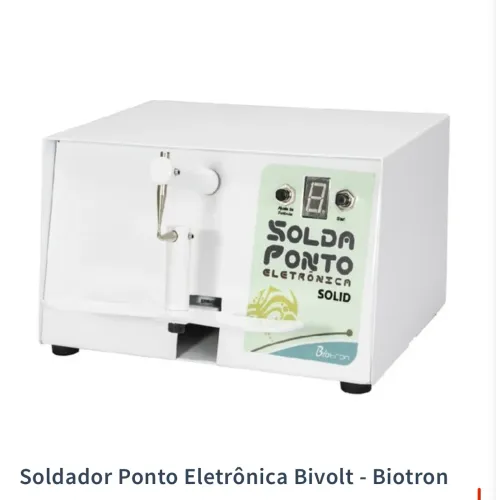 Vendo maquina de solda odontológica