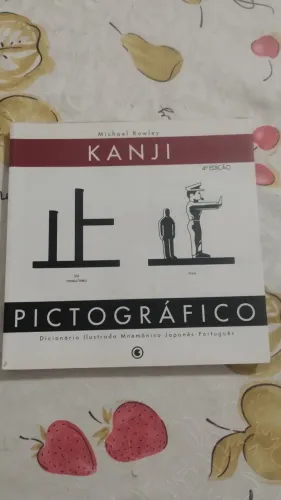 Kanji Pictográfico dicionário ilustrado em japonês