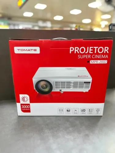 Projetor Super Cinema Tomate 3.000 Lumens de Potência