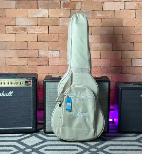 CAPA VIOLÃO CLASSICO VIASOM LUXO BEGE C102L/B 