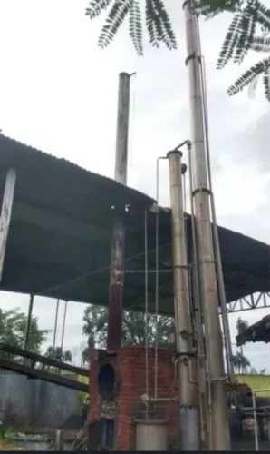Destilaria de cachaça 