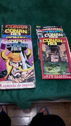 Coleção de HQs Conan, O Rei