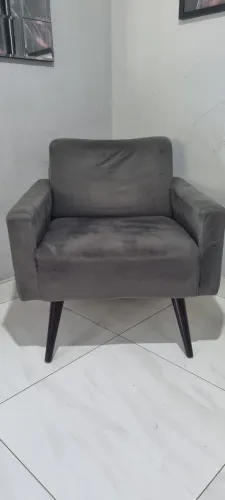 Poltrona decorativa Suede 