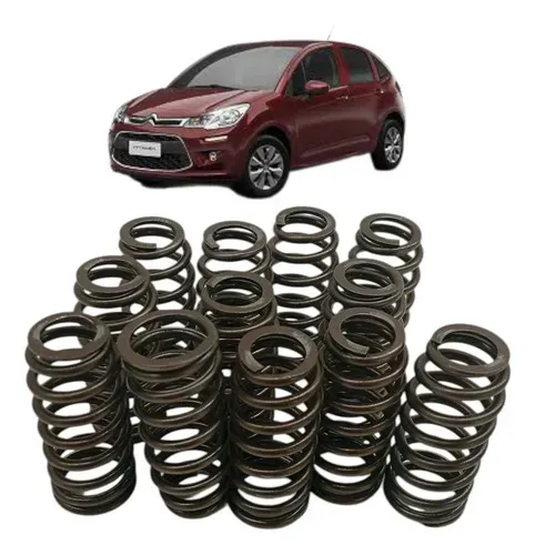 Kit 12 Mola Valvula Cabeçote Citroen C3 1.2 Pure Tech 2018