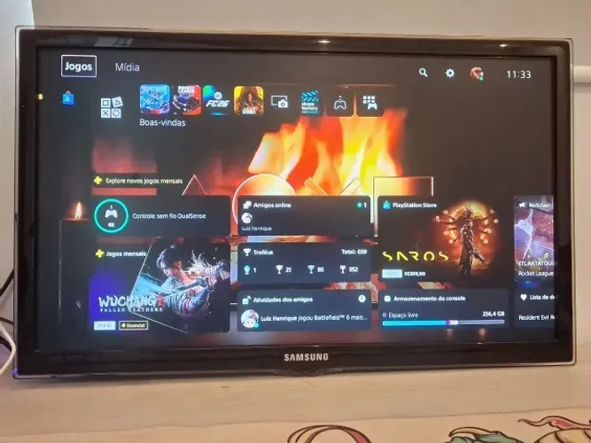 TV/Monitor Samsung SyncMaster TA550 27 polegadas Full HD
