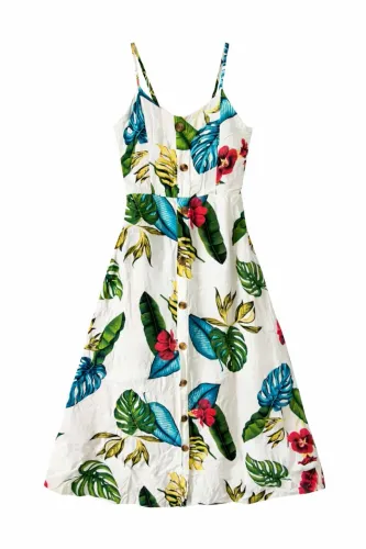 Vestido MIDI estampado