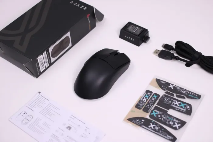 Mouse Gamer Ajazz AJ159 V2 - 54g | Bateria Hotswap | PAW3395