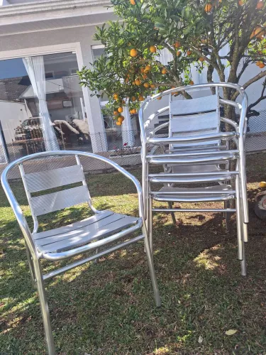 Cadeira de Alumínio 
