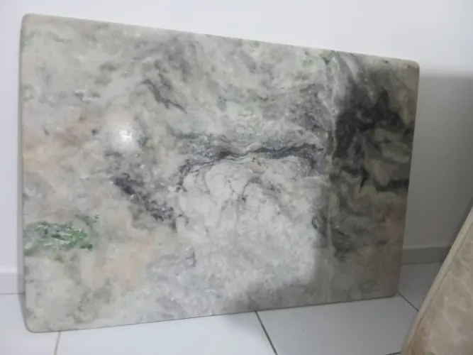 Tampo de mármore para mesa 4 cadeiras