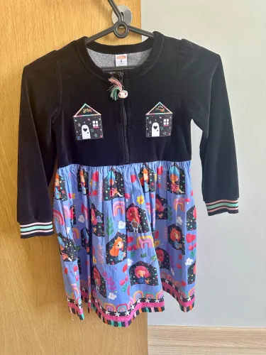 Vestido inverno Alphabeto