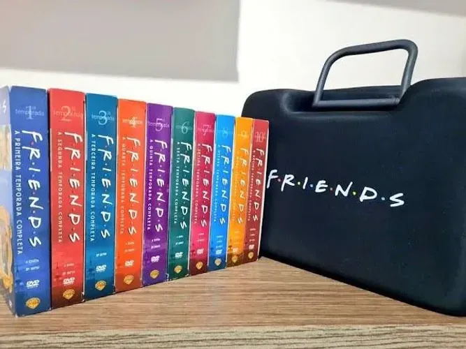 Friends Maleta com 10 temporadas Completo em Perfeito Estado dvd Original 