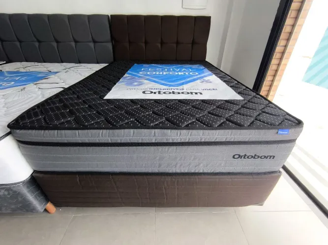 CAMA CASAL D33 ORTOBOM PREÇO DE LANÇAMENTO