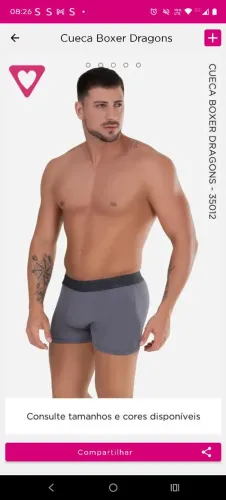 Peças aparte de 170 ,00 consulte valores e cores Lingerie e peças fitness
