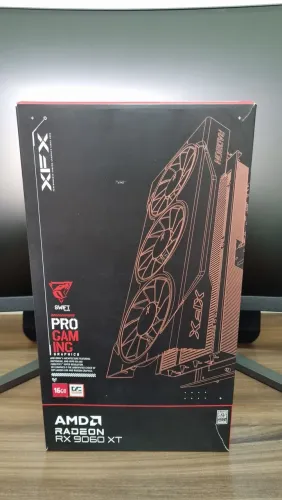 Placa de vídeo AMD RX 9060 XT 16GB XFX Swift OC Edition