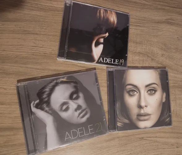 KIT CDs Adele 19 / 21 / 25 Otimo Estado deslacrado