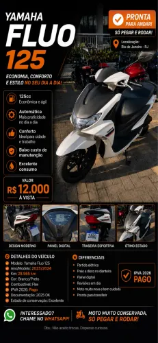 Yamaha Fluo 125cc
