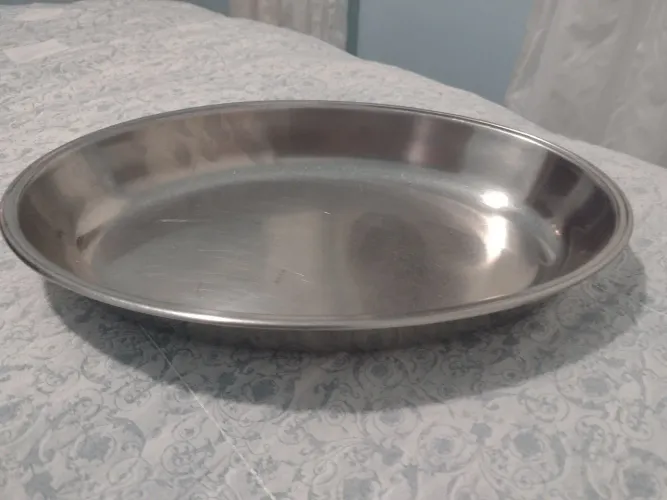 Vendo baixela dê inox antiga!! 