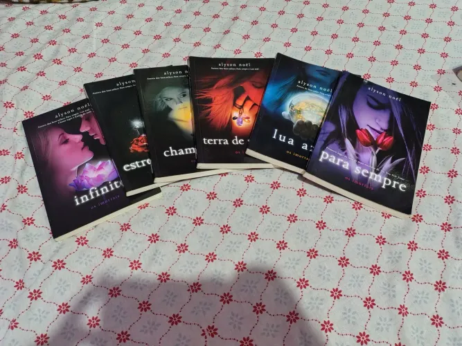 coleção de livros os imortais alyson noel