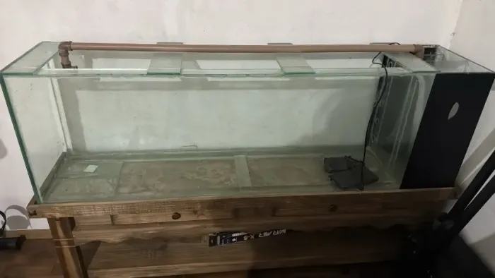 Áquario 325 litros c/ sump lateral