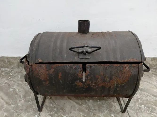 Churrasqueira e Válvula Tranferidora de Pressão