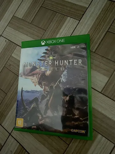 Jogo  xbox one monster hunter world  