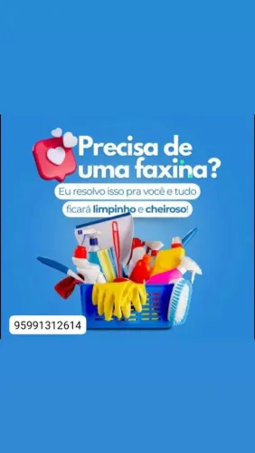 Sua faxineira de confiança 
