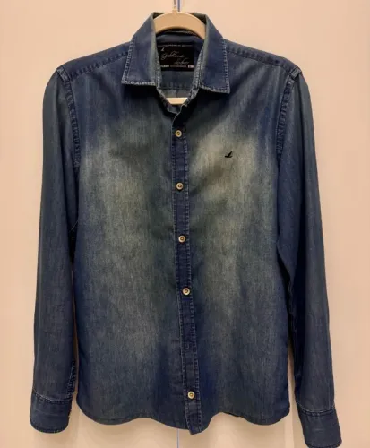 Camisa manga comprida Jeans Guilherme Ludwer
