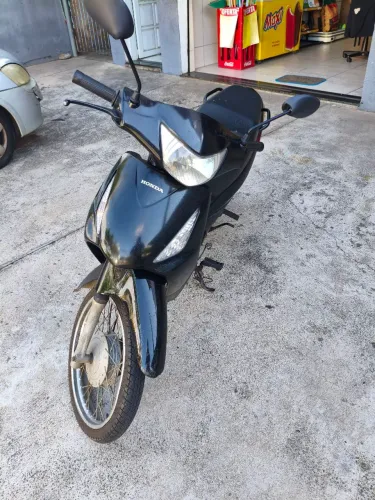 Honda Biz 125 2007 preta, motor feito completo ano passado