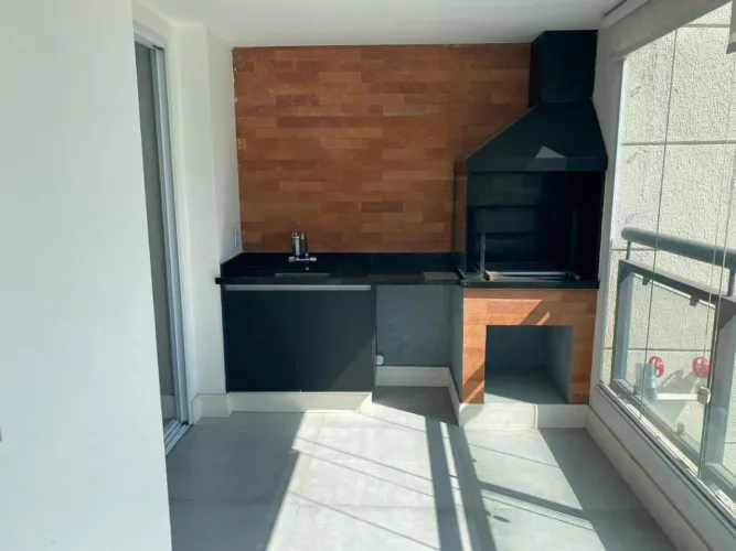 Apartamento excelente na Vila Andrade com 1 suíte e varanda gourmet!