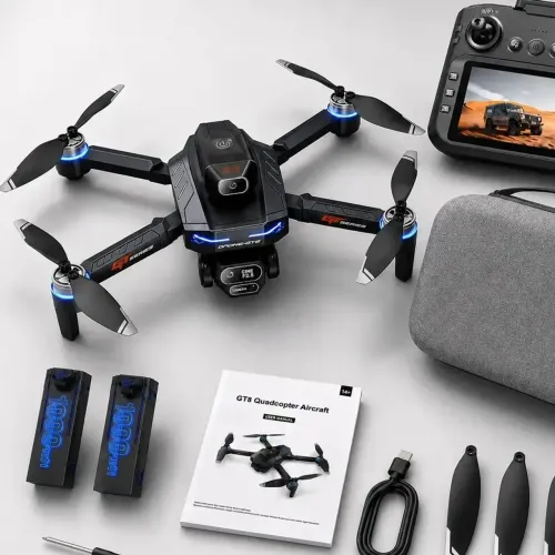 Drone GT8 Pro 4K Ultra HD Popsy - Controle por Gestos e Voo Estável