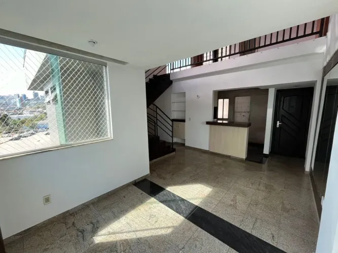 Cobertura com 2 dormitórios para alugar, 150 m² por R$ 4.442,00/mês - Buritis - Belo Horiz