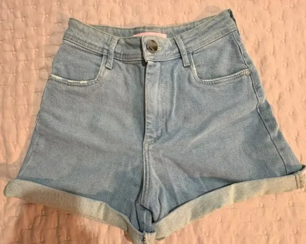 Shorts Jeans - Cintura alta