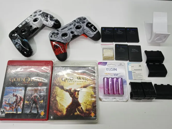 Acessórios para PS2, cube, PS4 e jogos 