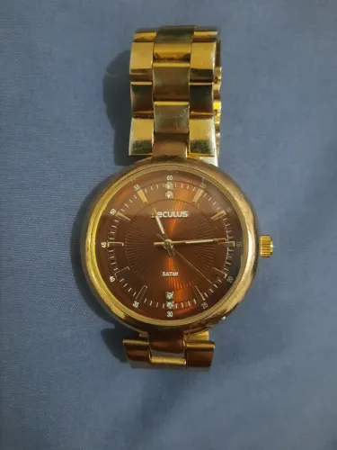 Relógio Seculus feminino bronze original...