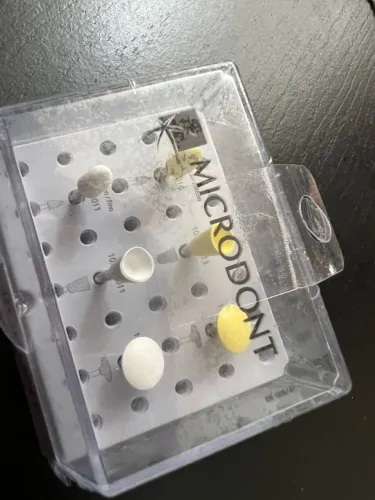 Kit de pontas abrasivas e de acabamento/ polimento marca microdont