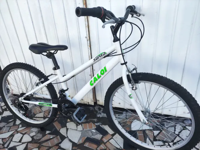 Bicicleta Aro 24 Caloi Revisada TOP! 21V,Freios V-Brake! Semi Nova!