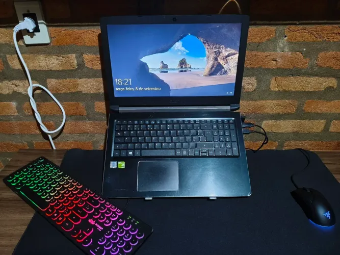 Notebook Acer Aspire 5 i5 7ª + 12GB RAM + SSD 240GB + 940MX 2GB<br>