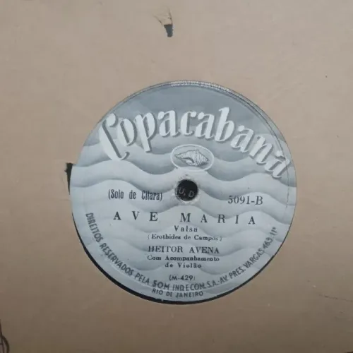 78 RPM, HEITOR AVENA, AVE MARIA, DESPERTAR DA MONTANHA