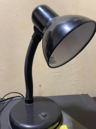 LUMINATTI BY DANURI Viking Luminária de Mesa, Preto, Até 30 W