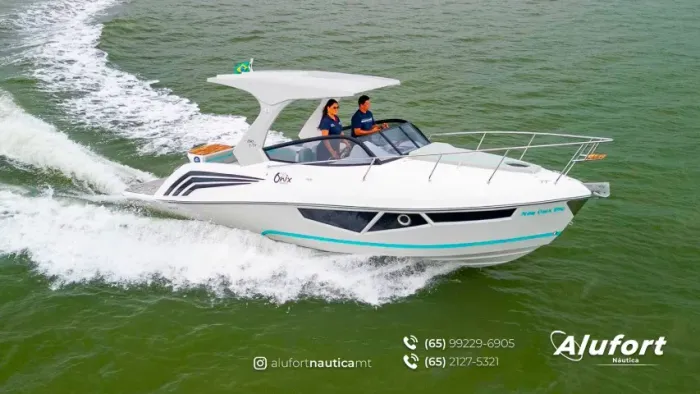 Lancha Onix 290 T-TOP - Ñ e Evolve/FS/Focker/NX/mestra/coral/realboats