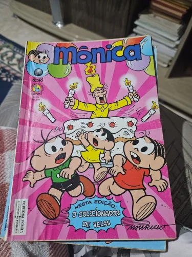 Mônica O colecionador de velas