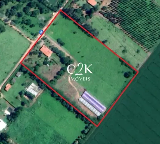 CHÁCARA DE 24.200 m² TERESÓPOLIS (GO) - 2KM da BR-153