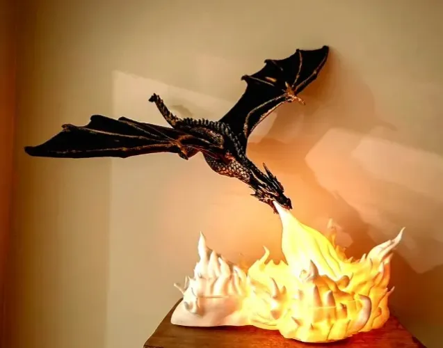 Luminária Dragão